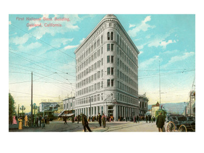 Bank, Oakland, California Giclee Print Bank, Oakland, California Giclee Print