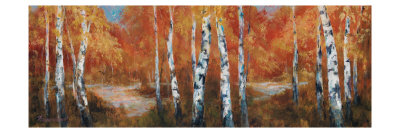 Autumn Birch II Giclee Print Autumn Birch II Giclee Print