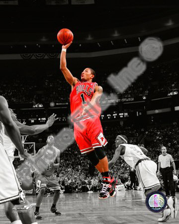 Derrick Rose Photograph Derrick Rose Photograph