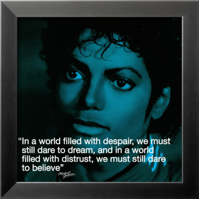 Michael Jackson: Believe Framed Print Michael Jackson: Believe Framed Print