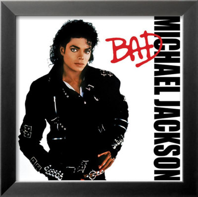 Michael Jackson: Bad Framed Print Michael Jackson: Bad Framed Print