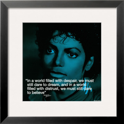 Michael Jackson: Believe Framed Print Michael Jackson: Believe Framed Print