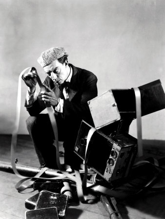 The Cameraman, Buster Keaton, 1928 Premium Poster The Cameraman, Buster Keaton, 1928 Premium Poster