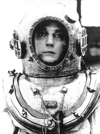 The Navigator, Buster Keaton, 1924 Premium Poster The Navigator, Buster Keaton, 1924 Premium Poster