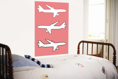 Pink Planes Wall Mural Pink Planes Wall Mural