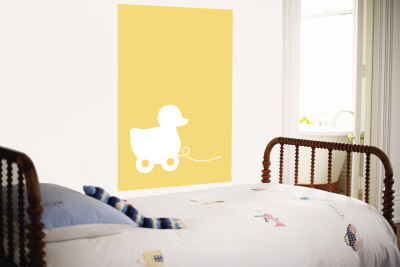 Yellow Ducky Wall Mural Yellow Ducky Wall Mural