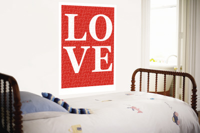 Red Love Wall Mural Red Love Wall Mural