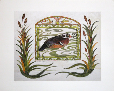 Wood Duck Day Print Wood Duck Day Print