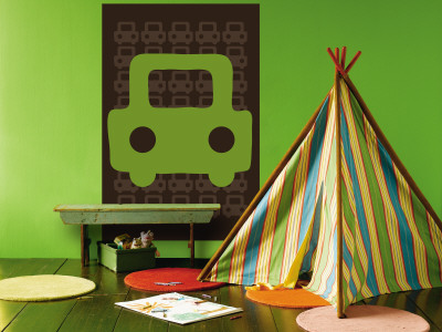 Brown Auto Wall Mural Brown Auto Wall Mural