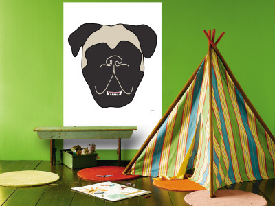 Mastiff Wall Mural Mastiff Wall Mural