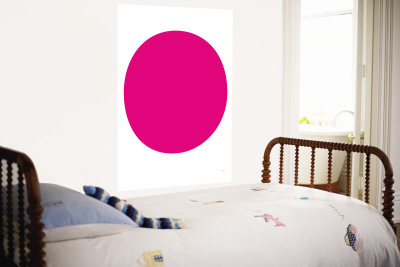 Pink Circle Wall Mural Pink Circle Wall Mural
