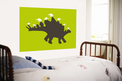 Green Spike Wall Mural Green Spike Wall Mural