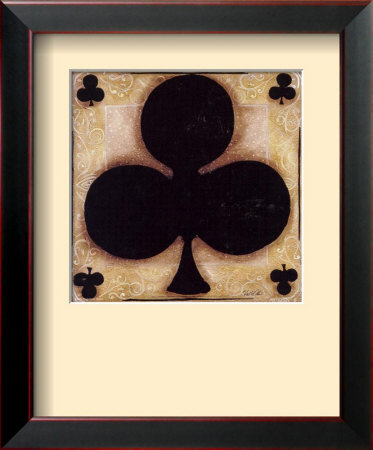 Clubs Framed Print Clubs Framed Print