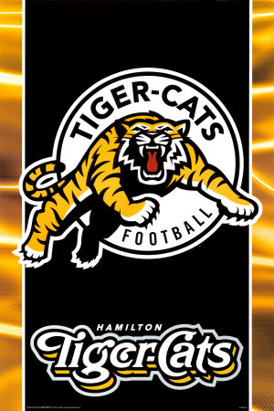 CFL - Hamilton Tiger Cats Poster CFL - Hamilton Tiger Cats Poster