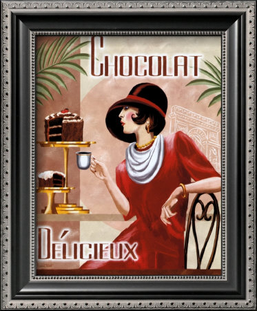 Dessert Ad II Framed Print Dessert Ad II Framed Print