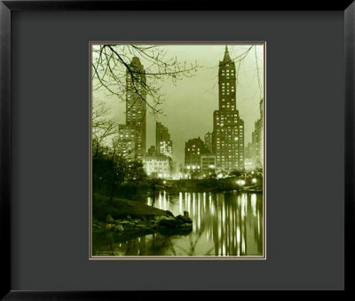 New York Nights Framed Print New York Nights Framed Print