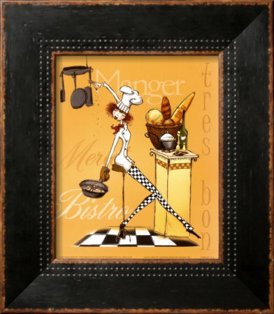 Sassy Chef III Framed Print Sassy Chef III Framed Print