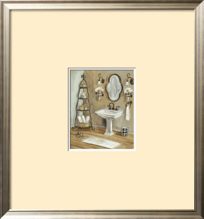 French Bath I Framed Print French Bath I Framed Print