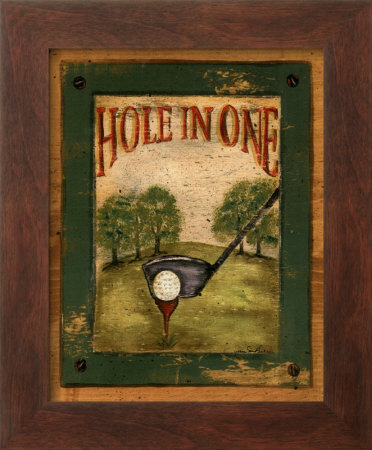 Hole in One Framed Print Hole in One Framed Print