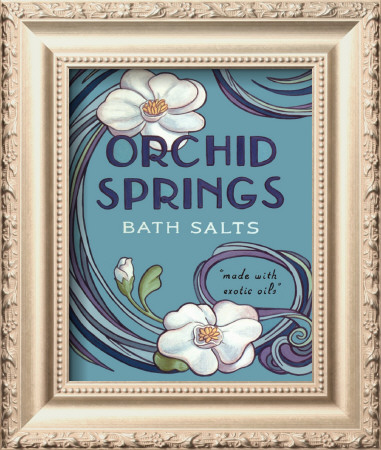 Orchid Springs Framed Print Orchid Springs Framed Print