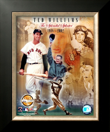 Ted Williams - "PF Gold"/LE Framed Print Ted Williams - "PF Gold"/LE Framed Print
