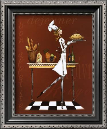 Sassy Chef I Framed Print Sassy Chef I Framed Print