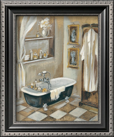 French Bath III Framed Print French Bath III Framed Print