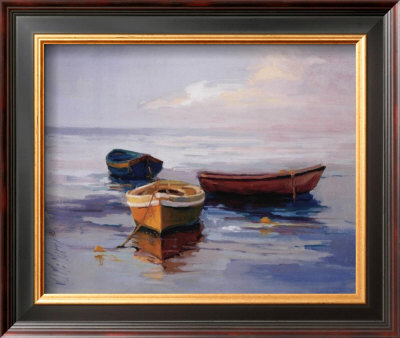 Primary Boats Framed Print Primary Boats Framed Print