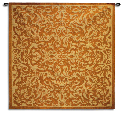 Copper Scroll Wall Tapestry Copper Scroll Wall Tapestry