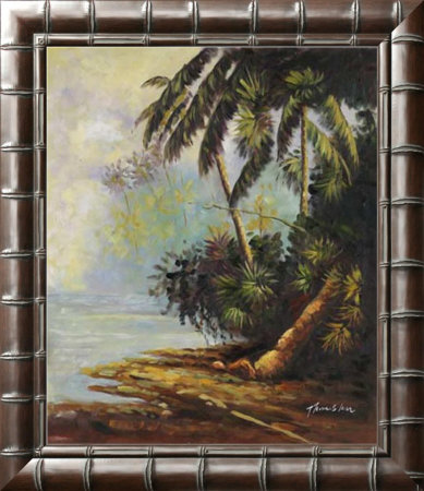 Hidden Cove Framed Canvas Print Hidden Cove Framed Canvas Print