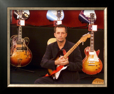 Eric Clapton Framed Print Eric Clapton Framed Print