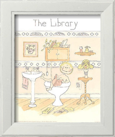 The Library Framed Print The Library Framed Print
