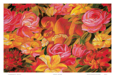 Afterglow, Hawaiian Lovers Print Afterglow, Hawaiian Lovers Print