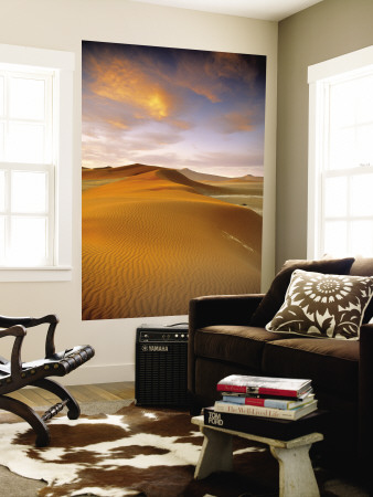 Sand Dune in Desert, Namibia Wall Mural Sand Dune in Desert, Namibia Wall Mural