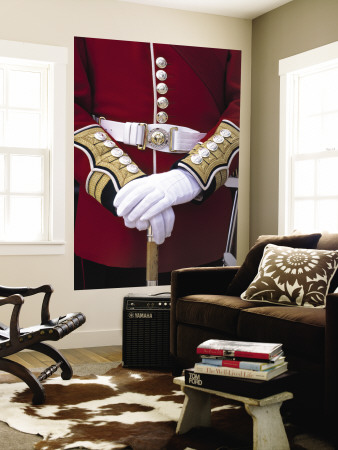 Soldier's Uniform, London, England Wall Mural Soldier's Uniform, London, England Wall Mural