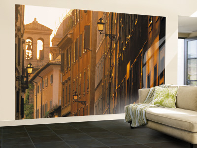 Via Baccina, Rome, Italy Wall Mural – Large Via Baccina, Rome, Italy Wall Mural – Large