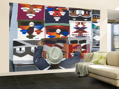 Saturday Market, Otavalo, Ecuador Wall Mural – Large Saturday Market, Otavalo, Ecuador Wall Mural – Large