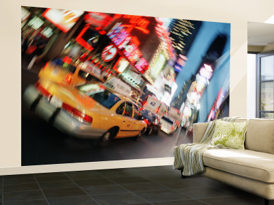 Times Square, New York City, USA Wall Mural – Large Times Square, New York City, USA Wall Mural – Large