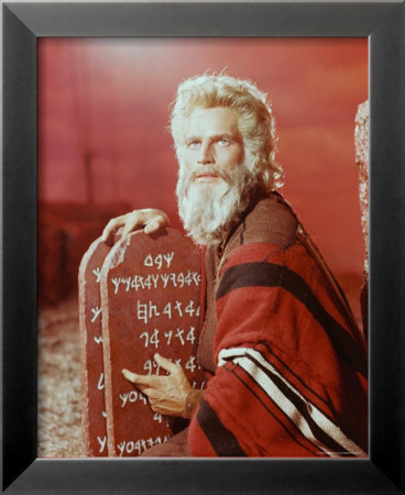 Charlton Heston Framed Print Charlton Heston Framed Print