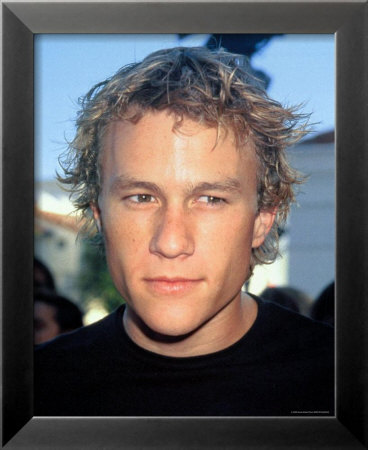 Heath Ledger Framed Print Heath Ledger Framed Print