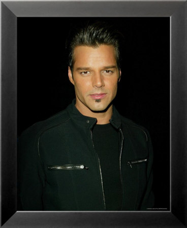 Ricky Martin Framed Print Ricky Martin Framed Print