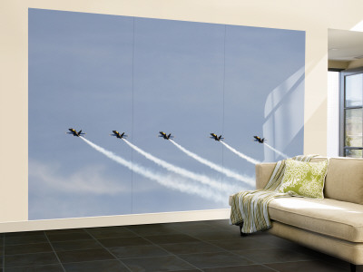 The Blue Angels Wall Mural – Large The Blue Angels Wall Mural – Large