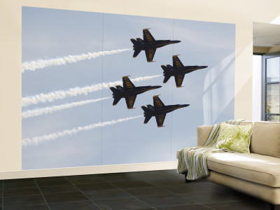 The Blue Angels Wall Mural – Large The Blue Angels Wall Mural – Large