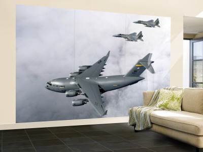 F-15 Eagles Wall Mural – Large F-15 Eagles Wall Mural – Large