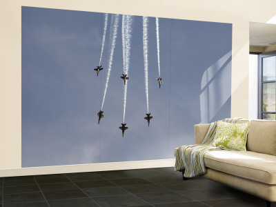 The Blue Angels Wall Mural – Large The Blue Angels Wall Mural – Large