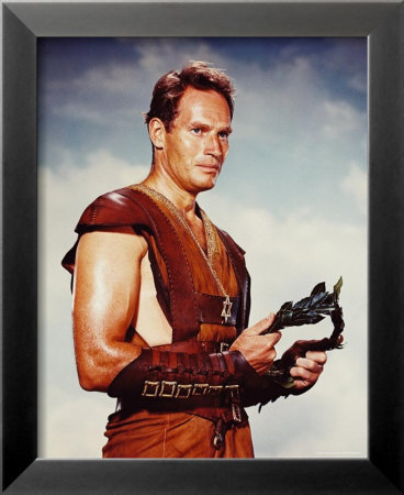 Charlton Heston Framed Print Charlton Heston Framed Print