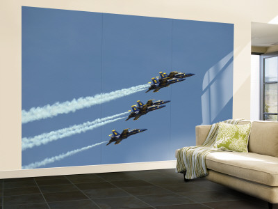 The Blue Angels Wall Mural – Large The Blue Angels Wall Mural – Large