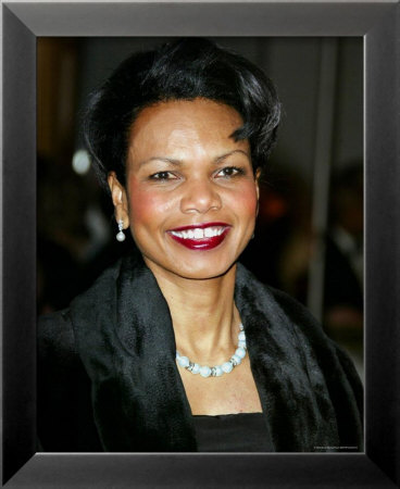 Condoleezza Rice Framed Print Condoleezza Rice Framed Print