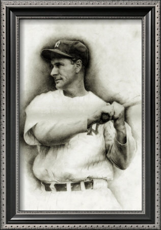 Lou Gehrig Framed Print Lou Gehrig Framed Print
