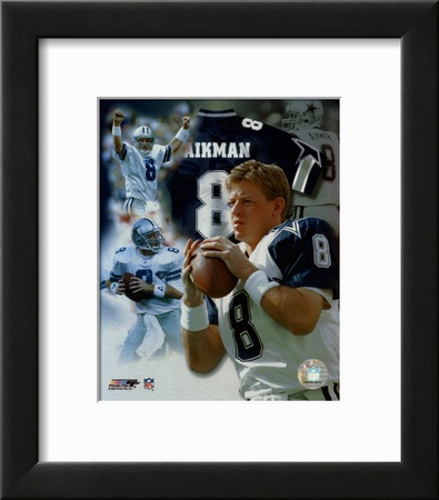 Troy Aikman Legends Composite Framed Print Troy Aikman Legends Composite Framed Print